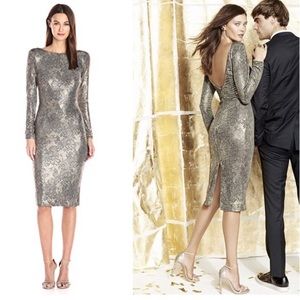 Dress The Population Emery Knit Midi Dress